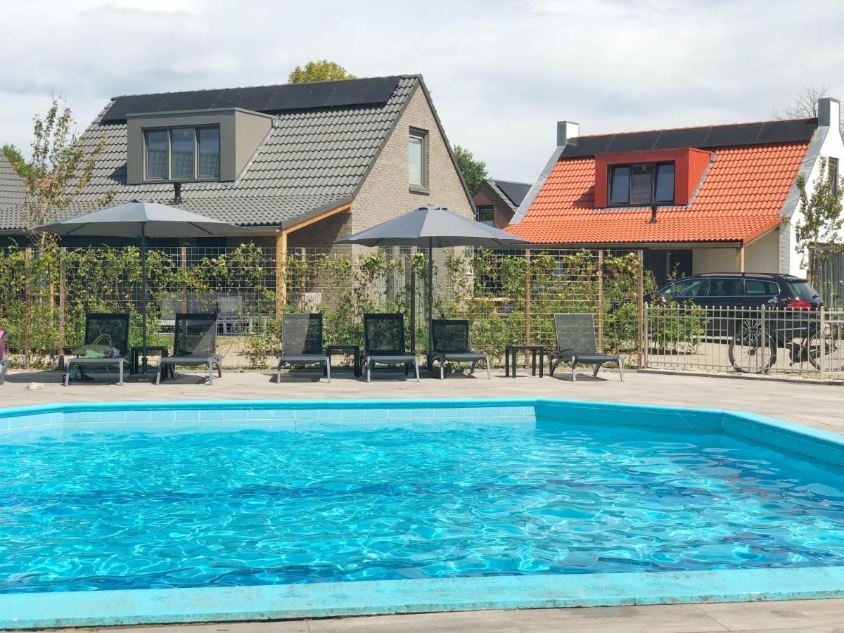 Chalet 579 Op Recreatiepark De Wielen Sint Maarten Eksteriør bilde